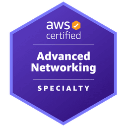 AWS Certified Advanced Networking Specialty 認定バッジ 2025