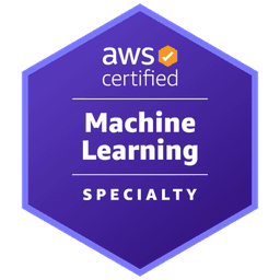AWS Certified Machine Learning Specialty Badge